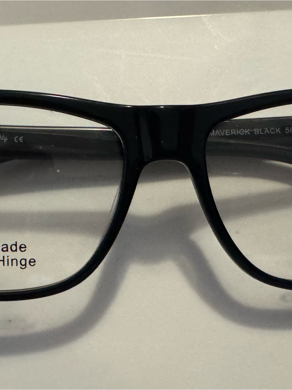 Eight To Eight Maverick Black  58-16-150 Eyeglass Frame